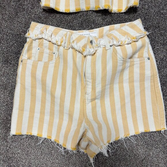 Denim Striped Set - Picture 4 of 12